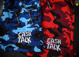 Ca$htalk "Red Camo" Shorts