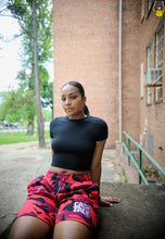 Load image into Gallery viewer, Ca$htalk &quot;Red Camo&quot; Shorts